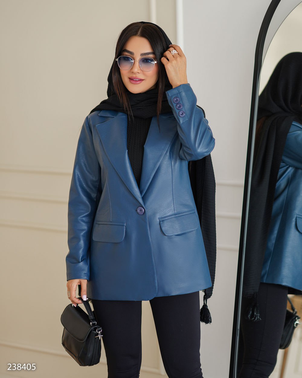 کت چرم بهسام