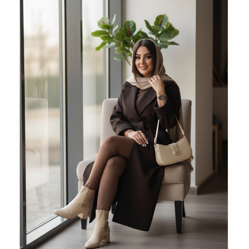 مانتو پاییزه بارانا