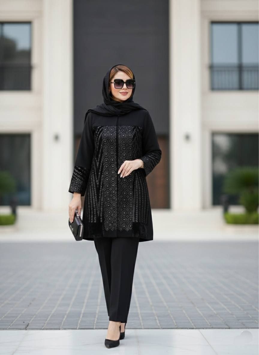 مانتو مجلسی و شیک کد 0318 نوروز  1405