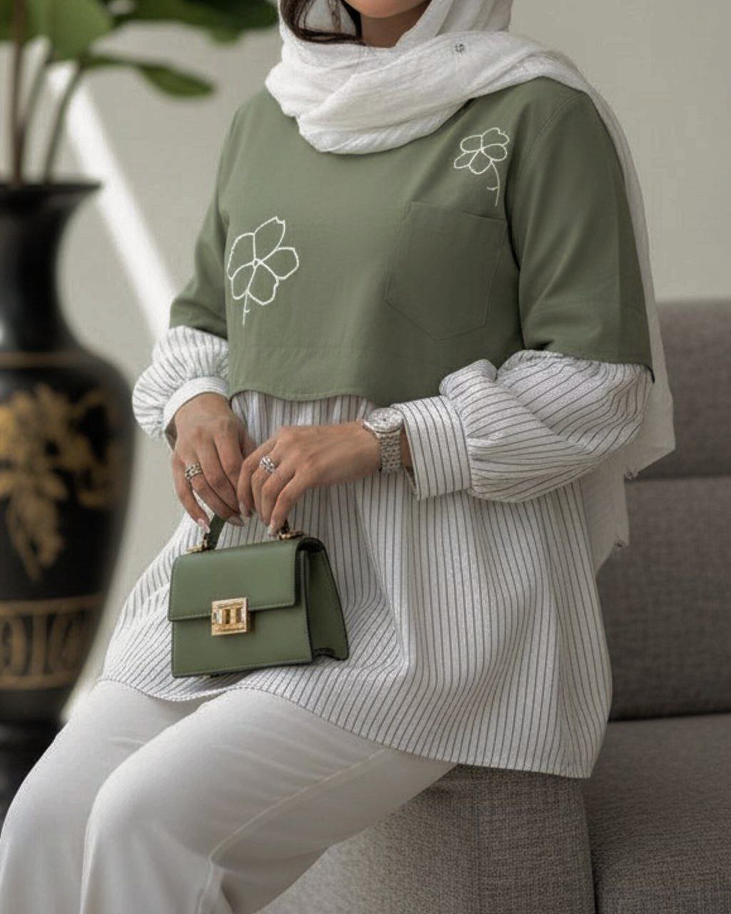 شومیز مدل ژینا کد 1575 نوروز 1405