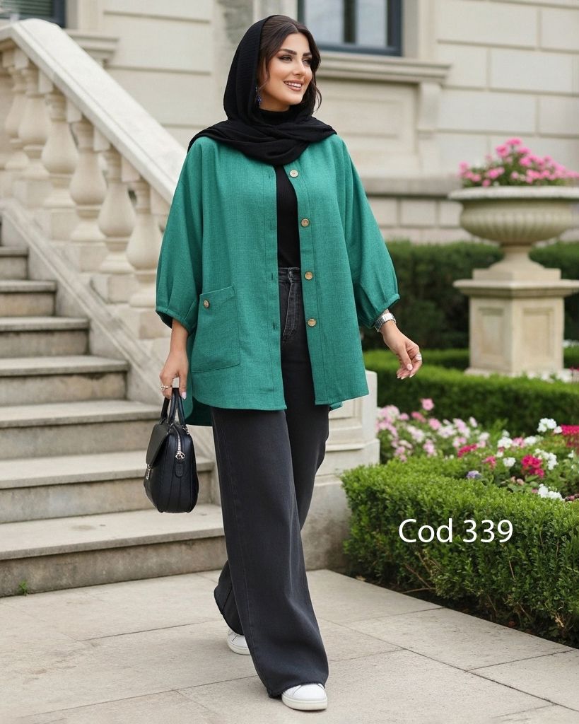 مانتو اسپرت کد 339  دایموند کالکشن تابستانه 1405