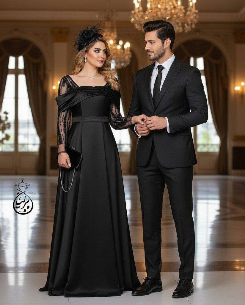 پیراهن بلند مجلسی دلارام کد 118